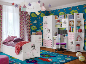 Детская комната Юниор-2 Мальвина в Лянторе - lyantor.magazinmebel.ru | фото