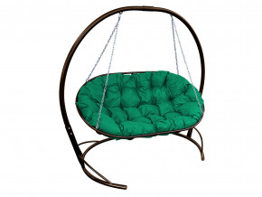Диван Мамасан подвесной зелёная подушка в Лянторе - lyantor.magazinmebel.ru | фото