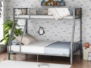 Двухъярусная кровать Гранада-1 140 Серая в Лянторе - lyantor.magazinmebel.ru | фото