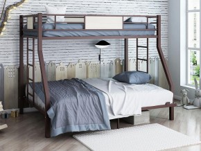 Двухъярусная кровать Гранада 140 коричневый в Лянторе - lyantor.magazinmebel.ru | фото - изображение 1