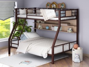 Двухъярусная кровать Гранада-1П коричневый в Лянторе - lyantor.magazinmebel.ru | фото