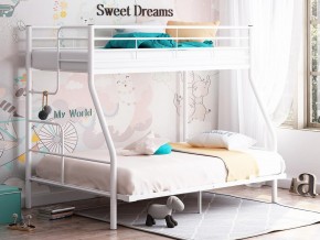 Двухъярусная кровать Гранада-3 140 белый в Лянторе - lyantor.magazinmebel.ru | фото