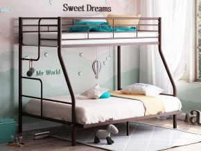 Двухъярусная кровать Гранада-3 140 коричневый в Лянторе - lyantor.magazinmebel.ru | фото - изображение 1
