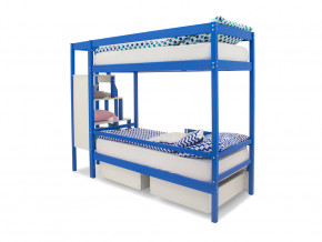 Двухъярусная кровать Svogen с ящиками синий в Лянторе - lyantor.magazinmebel.ru | фото - изображение 5