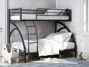 Двухъярусная кровать Виньола 2 Черная в Лянторе - lyantor.magazinmebel.ru | фото