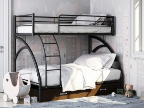 Двухъярусная кровать Виньола-2 Я черный в Лянторе - lyantor.magazinmebel.ru | фото