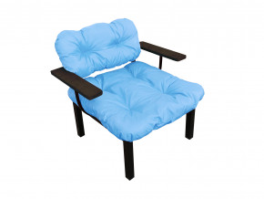 Кресло Дачное голубая подушка в Лянторе - lyantor.magazinmebel.ru | фото - изображение 1