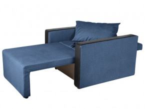 Кресло-кровать Милена с подлокотниками велюр синий в Лянторе - lyantor.magazinmebel.ru | фото - изображение 2