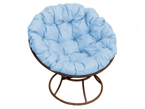 Кресло Папасан без ротанга голубая подушка в Лянторе - lyantor.magazinmebel.ru | фото - изображение 1