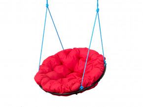 Кресло Папасан подвесное красная подушка в Лянторе - lyantor.magazinmebel.ru | фото - изображение 1