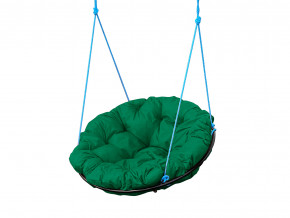 Кресло Папасан подвесное зелёная подушка в Лянторе - lyantor.magazinmebel.ru | фото