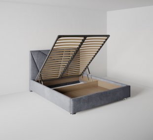 Кровать Геометрия 0.8 м с подъемным механизмом в Лянторе - lyantor.magazinmebel.ru | фото - изображение 3