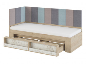Кровать 0,8 с мягкими элементами 0,8 и 2,0 Алиса мод.1.3 в Лянторе - lyantor.magazinmebel.ru | фото - изображение 2