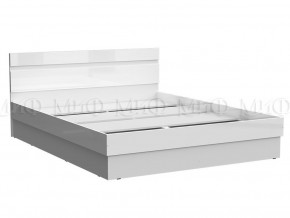 Кровать 1400 Челси Белый глянец в Лянторе - lyantor.magazinmebel.ru | фото - изображение 1