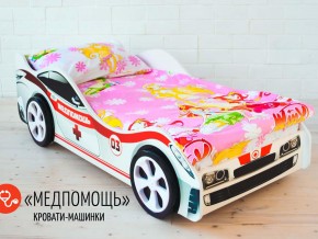 Кровать детская машина Медпомощь в Лянторе - lyantor.magazinmebel.ru | фото - изображение 2