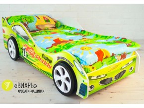 Кровать детская машина Вихрь в Лянторе - lyantor.magazinmebel.ru | фото - изображение 2