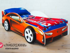 Кровать детская машинка Ламборджини в Лянторе - lyantor.magazinmebel.ru | фото - изображение 2