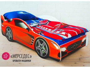 Кровать детская машинка Мерседес в Лянторе - lyantor.magazinmebel.ru | фото - изображение 1