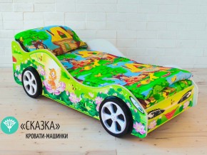 Кровать детская машинка Сказка в Лянторе - lyantor.magazinmebel.ru | фото - изображение 2