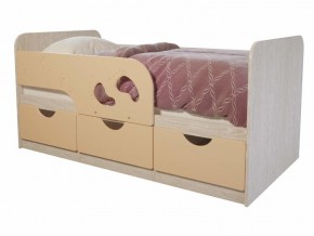 Кровать детская Минима лего 160 крем-брюле в Лянторе - lyantor.magazinmebel.ru | фото