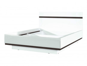 Кровать двойная Соло 1600 Белый в Лянторе - lyantor.magazinmebel.ru | фото