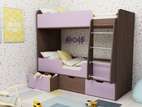 Кровать двухъярусная Малыш двойняшка бодега-ирис в Лянторе - lyantor.magazinmebel.ru | фото