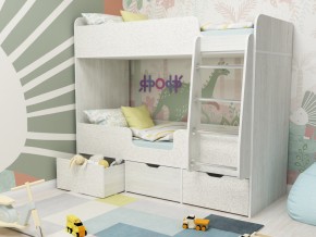 Кровать двухъярусная Малыш двойняшка винтерберг-феритейл в Лянторе - lyantor.magazinmebel.ru | фото