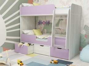 Кровать двухъярусная Малыш двойняшка винтерберг-ирис в Лянторе - lyantor.magazinmebel.ru | фото - изображение 1