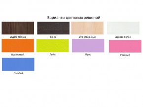 Кровать двухъярусная Юниор 5 Бодего-ирис в Лянторе - lyantor.magazinmebel.ru | фото - изображение 2