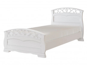 Кровать Грация-1 900 Белый античный в Лянторе - lyantor.magazinmebel.ru | фото