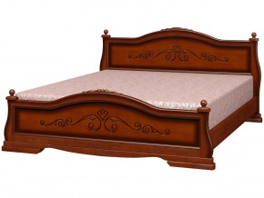 Кровать Карина-1 1600 Орех в Лянторе - lyantor.magazinmebel.ru | фото - изображение 1