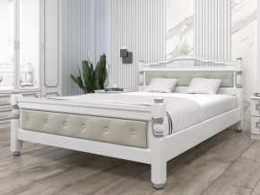 Кровать Карина-11 1400 Белый жемчуг в Лянторе - lyantor.magazinmebel.ru | фото