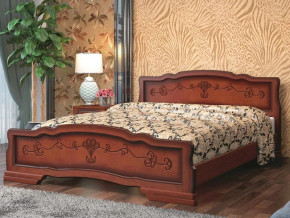 Кровать Карина-6 1400 Орех в Лянторе - lyantor.magazinmebel.ru | фото - изображение 1