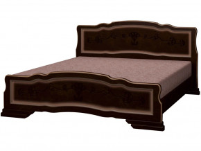 Кровать Карина-6 1600 Орех темный в Лянторе - lyantor.magazinmebel.ru | фото - изображение 2
