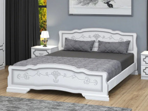 Кровать Карина-6 1800 Белый жемчуг в Лянторе - lyantor.magazinmebel.ru | фото - изображение 1