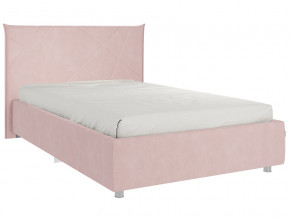 Кровать Квест 1200 велюр нежно-розовый в Лянторе - lyantor.magazinmebel.ru | фото - изображение 1