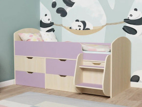 Кровать Малыш-7 Дуб-Ирис в Лянторе - lyantor.magazinmebel.ru | фото