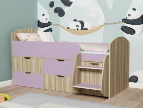 Кровать Малыш-7 Ясень-ирис в Лянторе - lyantor.magazinmebel.ru | фото - изображение 1