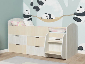 Кровать Малыш-7 Винтербер-Дуб в Лянторе - lyantor.magazinmebel.ru | фото - изображение 1