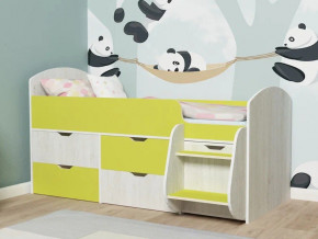 Кровать Малыш-7 Винтербер-Лайм в Лянторе - lyantor.magazinmebel.ru | фото - изображение 1