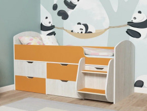 Кровать Малыш-7 Винтербер-Оранжевый в Лянторе - lyantor.magazinmebel.ru | фото - изображение 1