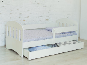 Кровать Малыш с ящиком белая в Лянторе - lyantor.magazinmebel.ru | фото