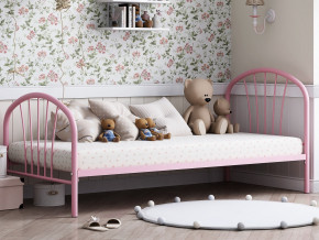 Кровать металлическая Эвора Розовый в Лянторе - lyantor.magazinmebel.ru | фото - изображение 1