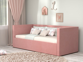 Кровать мягкая с подъёмным механизмом арт. 030 розовый в Лянторе - lyantor.magazinmebel.ru | фото