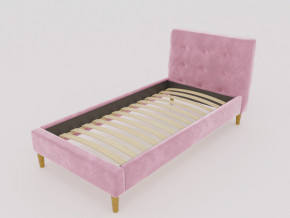 Кровать Пайли 900 розовый в Лянторе - lyantor.magazinmebel.ru | фото