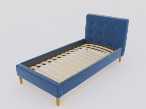 Кровать Пайли 900 синий в Лянторе - lyantor.magazinmebel.ru | фото
