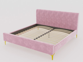 Кровать Рошаль 1200 розовый в Лянторе - lyantor.magazinmebel.ru | фото