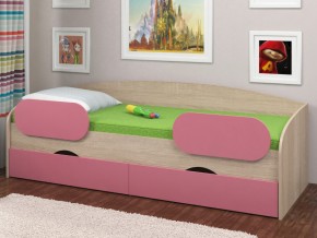 Кровать Соня 2 сонома-розовый в Лянторе - lyantor.magazinmebel.ru | фото - изображение 2