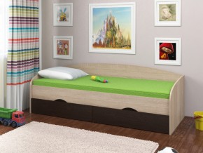 Кровать Соня 2 сонома-венге в Лянторе - lyantor.magazinmebel.ru | фото