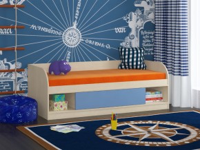 Кровать Соня 4 дуб молочный-голубой в Лянторе - lyantor.magazinmebel.ru | фото - изображение 1